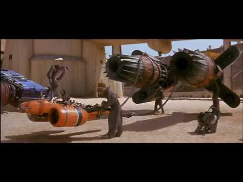 Complete Podrace Grid Sequence - Deleted Scene 3 - The Phantom Menace