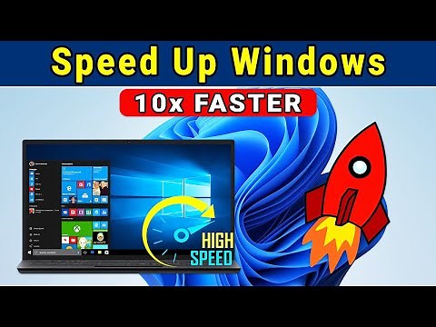 How to 🚀 Speed Up Windows 11/10 Instantly (Fix Slow PC 2025 Guide)