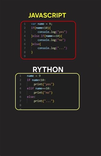 PYTHON VS JAVASCRIPT
