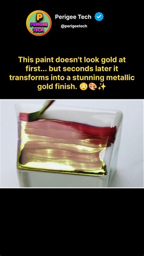 This Paint Turns Into Gold 😳✨