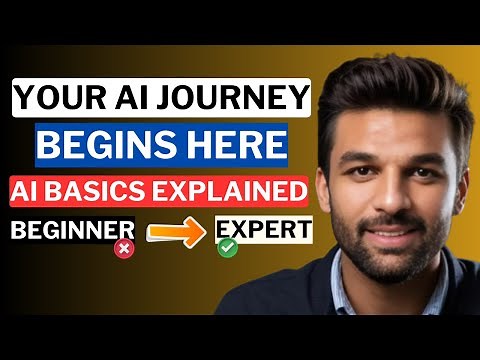How to learn AI from scratch (BEGINNER FRIENDLY GUIDE)