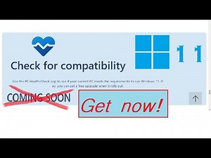 How to download the new PC Health Check app to ensure Windows 11 compatibility