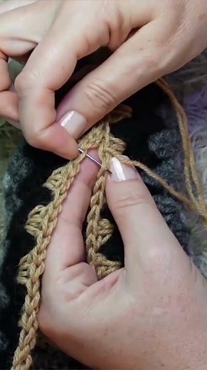 Sew crochet, beginners, slipper #crochet #ganchillo #asmr #sewcrochet #granny