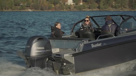 The Buster XL has sleek and modern lines and its profile is powerful. The steering response of Buster XL is light and accurate. The boat reacts quickly to the throttle and remains easy to steer in both sporting events and in rougher weather. Read more: https://hubs.la/Q01l3l6d0 | Buster Boats