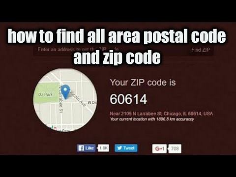 How to find my #postal code and zip code (all area zip code and postal code find)