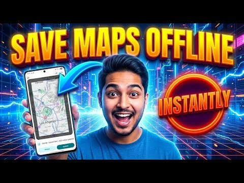 How To Save Maps Offline On Google Maps | Navigate Without Internet