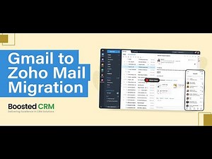Gmail to Zoho Mail Migration