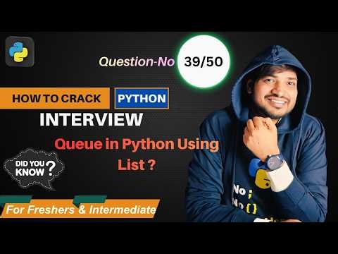 How to Implement Queue in Python using List | Enqueue Dequeue Explained (Easy)