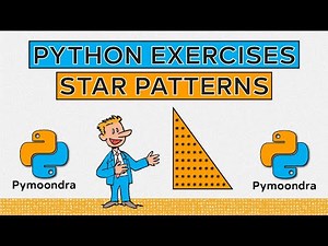 Python Exercises (beginner): Triangle Pattern programs in Python #1