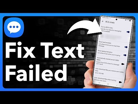 How To Fix Failed To Send Text Messages In Android