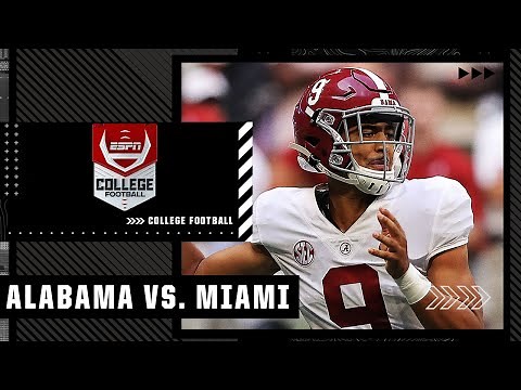 Alabama Crimson Tide vs. Miami Hurricanes | Full Game Highlights