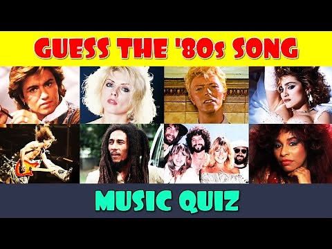 Guess the 80s Song Music Quiz