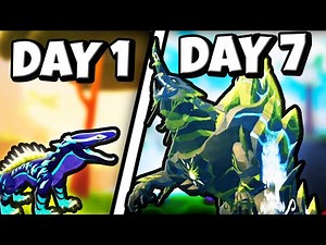 I Spent 20 Days EVOLVING in Creatures of Sonaria!