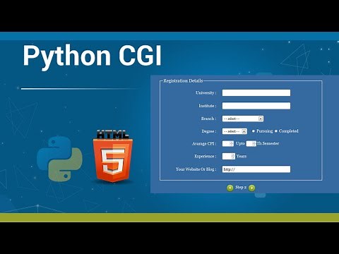 How To Get & Use Web Html Forms Data With Python Cgi Without Any Web Framework