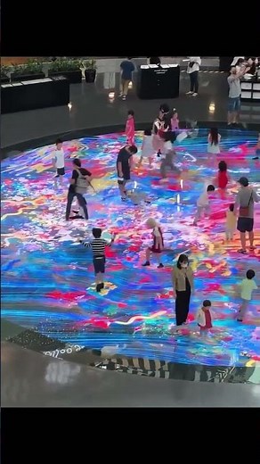 LED Screen & Interactive Floor Displays | Immersive Floor Projector for Shopping Malls