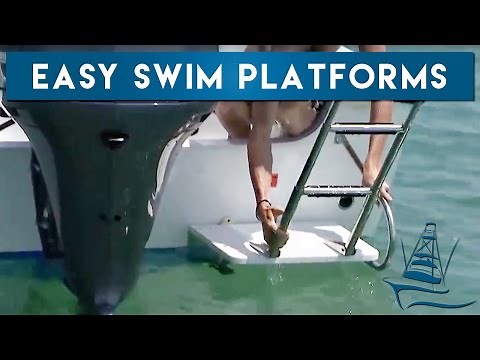 Boat Swim Platforms