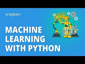🔥 Machine Learning With Python | Python Machine Learning Full Course | Simplilearn