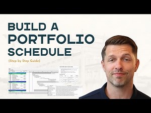 How to Build a Construction Portfolio Schedule (Step-by-Step Guide)