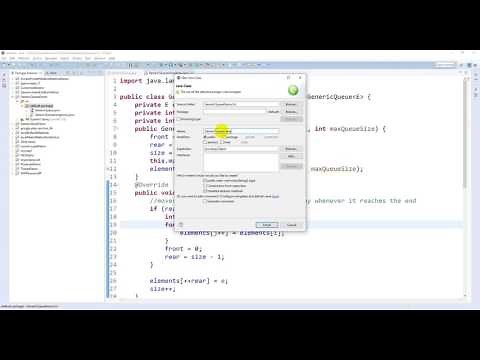 Generic Queue Using Array in Java