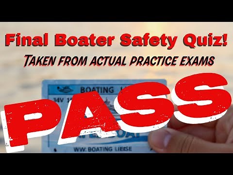 Can You Pass a 10 Question Quiz from an Actual Boater Safety Practice Exam?