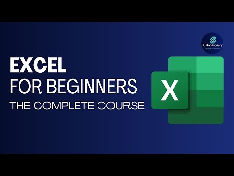 Excel for Beginners - The Complete Course | Excel Tutorial | 2024