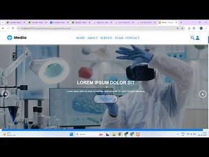 Build full stack hospital management system using html css js php and mysql