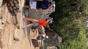 Butrint, Sarande District Albania Cinematic Roman Baptistery, Ancient Historical Site UNESCO World Heritage Centre in Stock Footage - Video of ancient, chaonians: 291491734