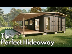 MUST SEE! Shipping Container House design for Peaceful living❤️