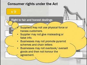 9 Consumer Rights