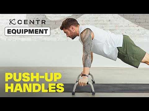 Centr fitness equipment demo: Push-up Handles