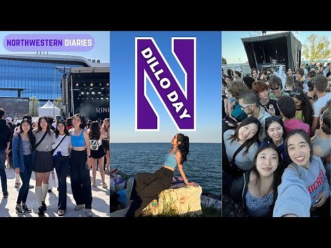 Day in the Life of a Northwestern University Student | Dillo Day & Campus Tour | COLLEGE VLOG