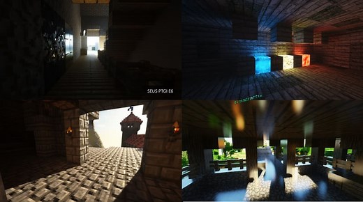 SEUS Path Tracing Shaders (PTGI HRR, 3.0, 2.1   E12) - шейдеры с трассировкой лучей