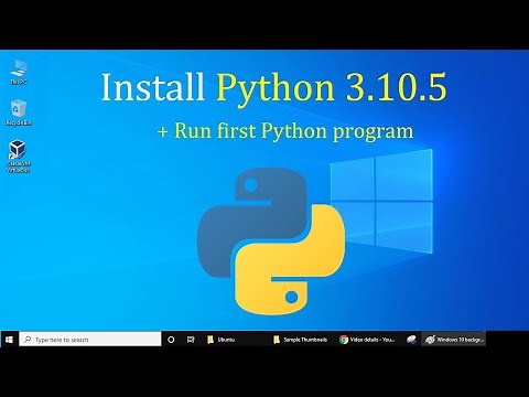 How to Install Python 3.10.5 on Windows 10
