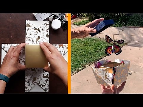 DIY Exploding Gift Box