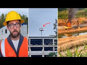 Most DANGEROUS Construction Fails Ever Caught on Camera