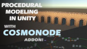 [WIP] CosmoNode - Node Based Procedural Modelling Tool For Unity