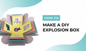 How To Make a DIY Explosion Gift Box | Design Bundles Blog