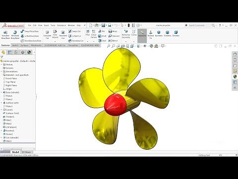 SolidWorks Tutorial Marine Propeller