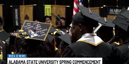Alabama State University celebrates spring graduates