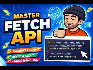 Master Fetch API in JavaScript 🔥 | Beginner to Pro (Async/Await + Error Handling)