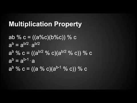 How to Quickly Compute Large Modular Exponentiation Using Recursion