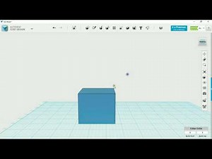 Iniciacion al 123D Design Tutorial #1