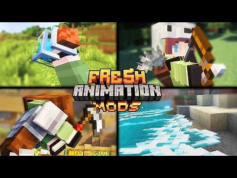 TOP 20 Minecraft Fresh Animation Mods (Ep 4) | 1.20.1/1.21+ [Forge & Fabric]