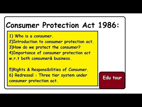 Consumer Protection Act 1986