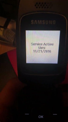 Samsung T245G (Tracfone) startup and shutdown