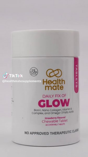 Achieve Radiant Skin with Healthmate Glow Supplement
