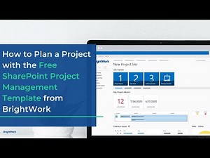 How to Plan a Project with the Free SharePoint Project Management Template from BrightWork