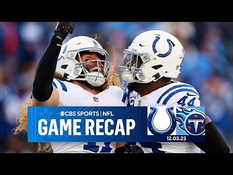 Colts TOP Titans with GAME-WINNING touchdown in OT | Game Recap | CBS Sports