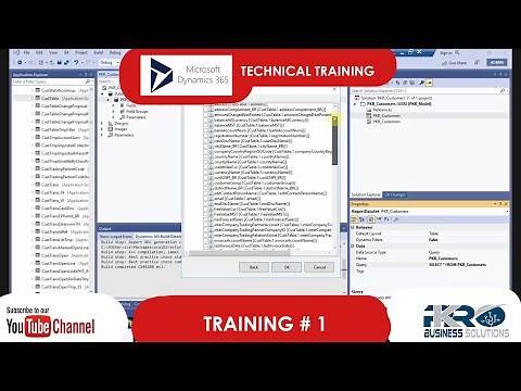 How to develop a simple query-based SSRS report in Dynamics 365 Finance and Operations