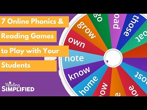 7 Online Phonics / Reading Games to Play with Your Students